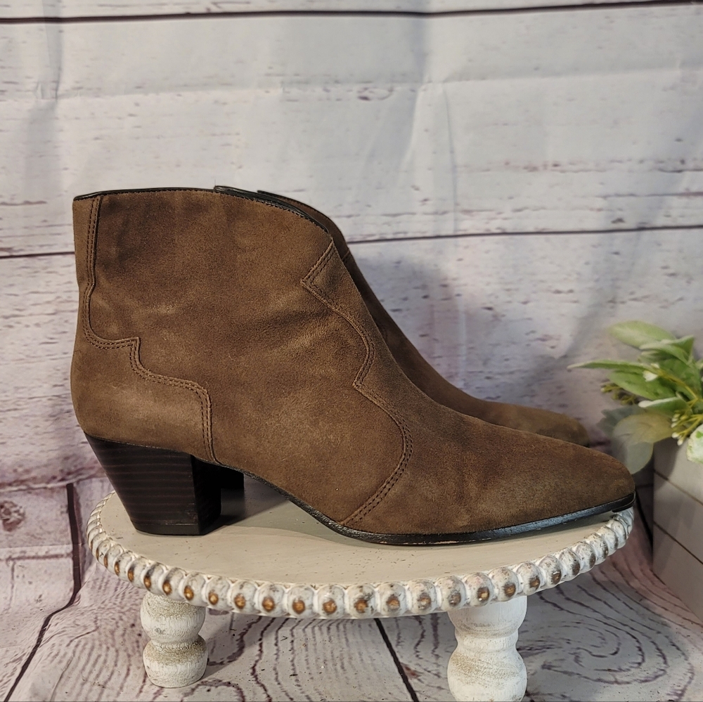 Ash Hurrican Brown Suede Ankle Boots Size 40 - Picture 4 of 9